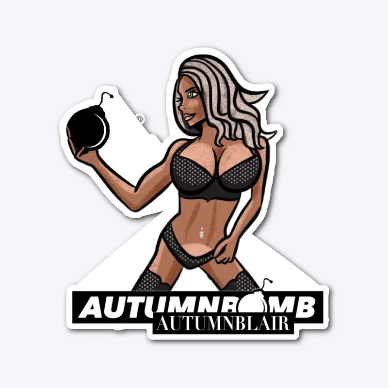 AutumnBomb Logo (Black)