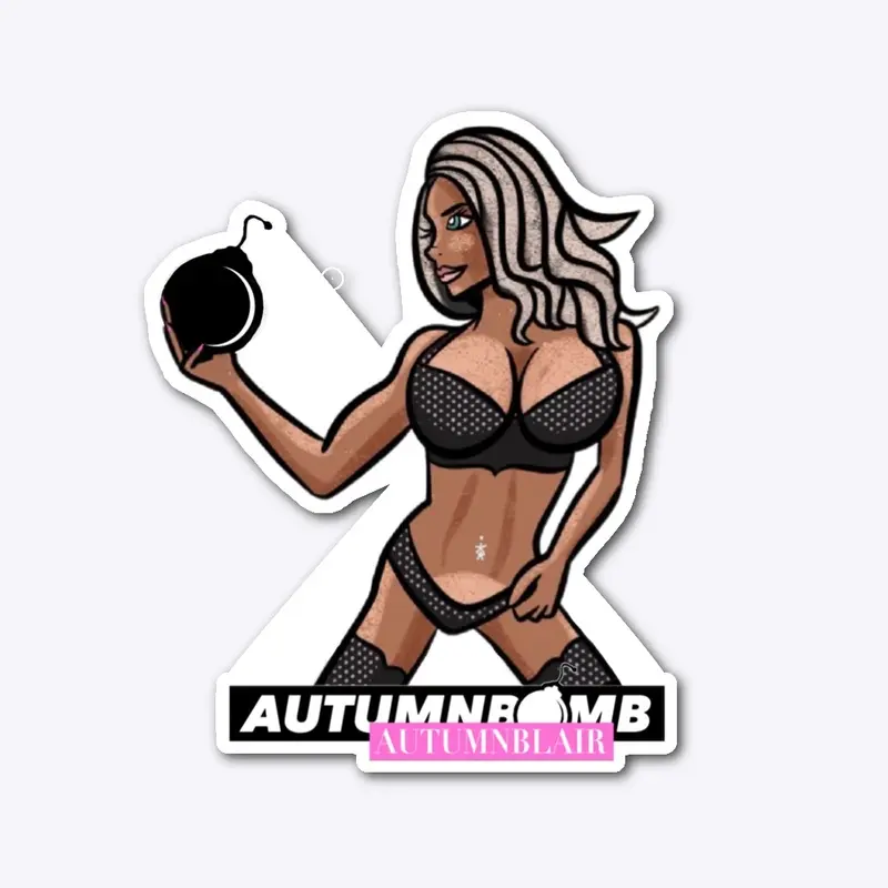 AutumnBomb Logo (Pink)